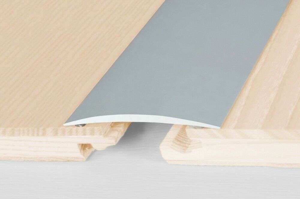 80mm Anodised Aluminium Self-Adhesive Floor Threshold Trim